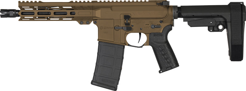 CMMG Pistol Banshee MK4 300 AAC Blackout - Midnight Bronze Finish, 8-inch Barrel, Semiauto with 30-Round Magazine
