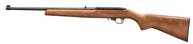 Ruger 10/22 Carbine .22 LR Semi-Automatic Rifle with Adjustable Sights and Scope Base Adapter
