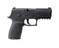 SIG Sauer P320 Compact .45 ACP Semi-Auto Pistol with 3.9-Inch Barrel and 9-Round Capacity and Black Finish