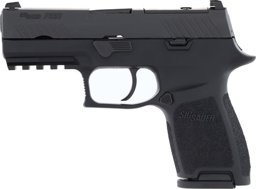 SIG Sauer P320 9mm SIGLITE Semi-Auto Pistol with 3.9-Inch Barrel and 10-Round Capacity and Black Finish