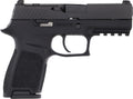 SIG Sauer P320 9mm SIGLITE Semi-Auto Pistol with 3.9-Inch Barrel and 15-Round Capacity and Black Finish