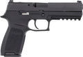 SIG Sauer P320 9mm SIGLITE Semi-Auto Pistol with 4.7-Inch Barrel and 10-Round Capacity and Black Finish