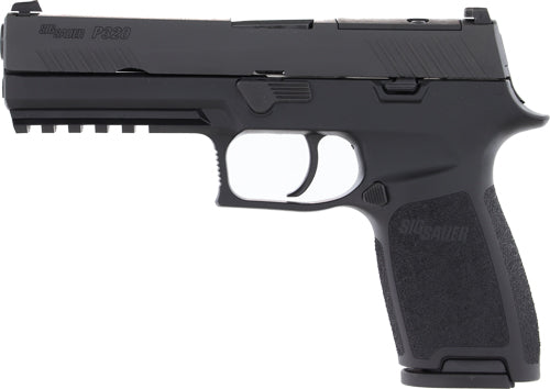 SIG Sauer P320 9mm SIGLITE Semi-Auto Pistol with 4.7-Inch Barrel and 10-Round Capacity and Black Finish