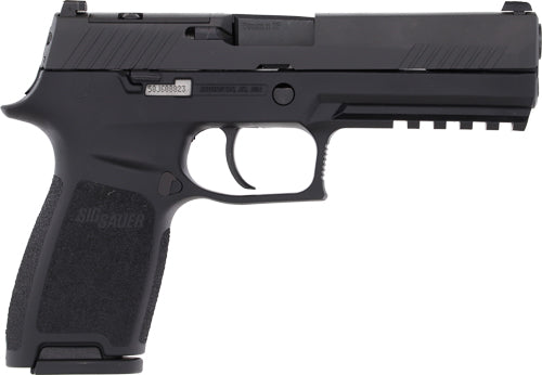 SIG Sauer P320 9mm SIGLITE Semi-Auto Pistol with 4.7-Inch Barrel and 17-Round Capacity and Black Finish