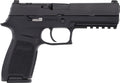 SIG Sauer P320 9mm SIGLITE Semi-Auto Pistol with 4.7-Inch Barrel and 17-Round Capacity and Black Finish