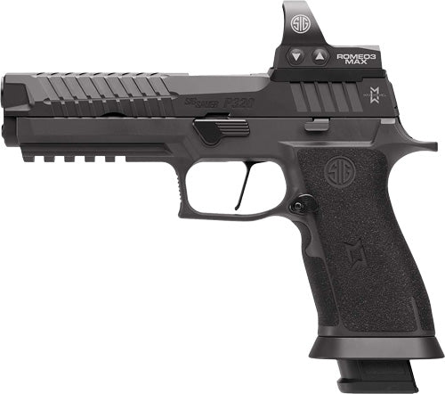 SIG Sauer P320 XFIVE Max 2 9mm Semi-Auto Pistol with 5-Inch Barrel and 21-Round Capacity and Black Finish