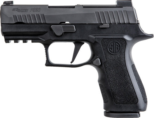 SIG Sauer P320X Compact 9mm Semi-Auto Pistol with 3.6-Inch Barrel and 15-Round Capacity and Black Finish