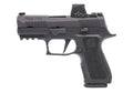 SIG Sauer P320X Compact 9mm Semi-Auto Pistol with 3.6-Inch Barrel and 15-Round Capacity and Black Finish