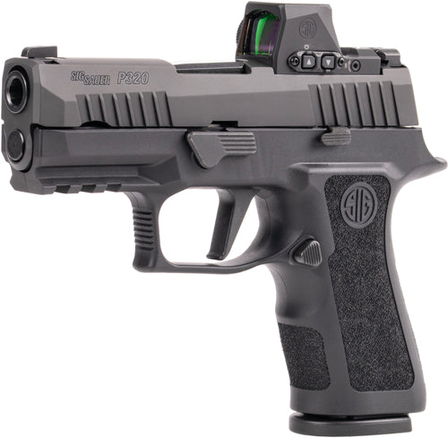 SIG Sauer P320X Compact 9mm Semi-Auto Pistol with 3.6-Inch Barrel and 15-Round Capacity and Black Finish