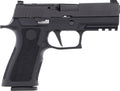 SIG Sauer P320 X 9mm XRAY3 Semi-Auto Pistol with 3.9-Inch Barrel and 17-Round Capacity and Black Finish