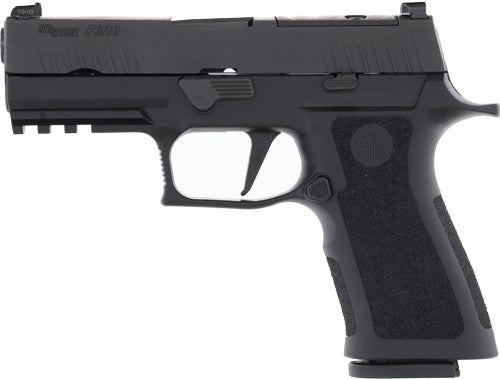 SIG Sauer P320 X 9mm XRAY3 Semi-Auto Pistol with 3.9-Inch Barrel and 17-Round Capacity and Black Finish