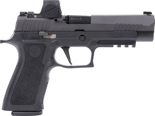 SIG Sauer P320 Xfull 9mm XRAY3 Semi-Auto Pistol with 4.7-Inch Barrel and 17-Round Capacity and Black Finish