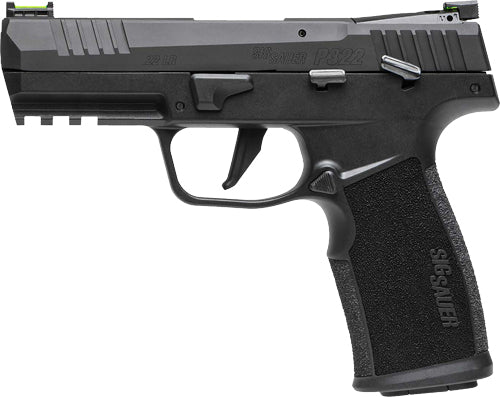 SIG Sauer P322 .22 LR Fo Sight OR Semi-Auto Pistol with 4-Inch Barrel and 10-Round Capacity and Black Finish
