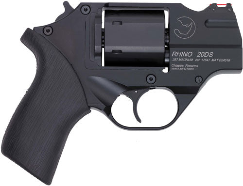 Chiappa Rhino 200DS .357 Magnum Revolver with Leather Holster and Fiber Optic Sights