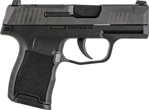SIG Sauer P365 Mic Comp .380 ACP Semi-Auto Pistol with 3.1-Inch Barrel and 10-Round Capacity and Black Finish