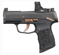 SIG Sauer P365 Rose .380 ACP Semi-Auto Pistol with 10-Round Capacity and Black Finish