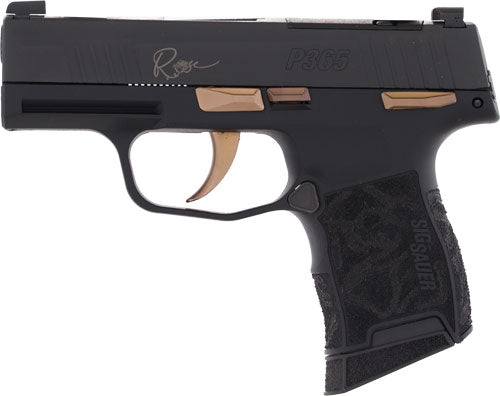 SIG Sauer P365 Rose .380 ACP XRAY3 OR Semi-Auto Pistol with 10-Round Capacity and Black Finish
