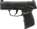 SIG Sauer P365 Mic Comp 9mm OR Semi-Auto Pistol with 3.1-Inch Barrel and 10-Round Capacity and Black Finish