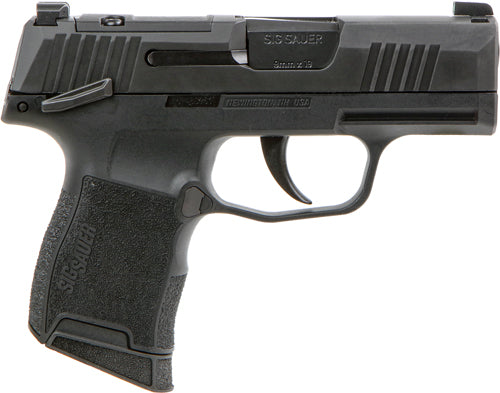 SIG Sauer P365 Mic Comp 9mm OR Semi-Auto Pistol with 3.1-Inch Barrel and 10-Round Capacity and Black Finish