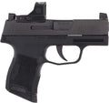 SIG Sauer P365 Mic Comp 9mm Semi-Auto Pistol with 3.1-Inch Barrel and 10-Round Capacity and Black Finish