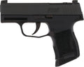 SIG Sauer P365 Mic Comp 9mm Semi-Auto Pistol with 3.1-Inch Barrel and 10-Round Capacity and Black Finish