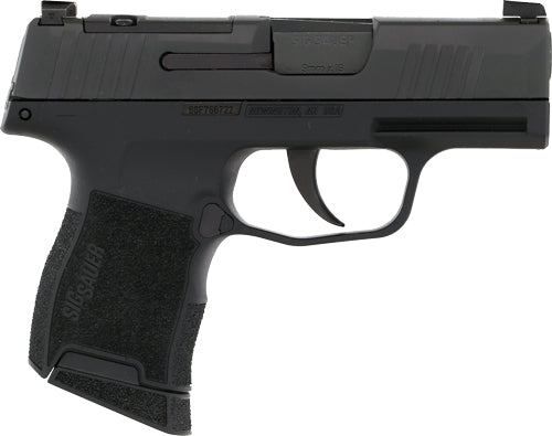 SIG Sauer P365 Mic Comp 9mm Semi-Auto Pistol with 3.1-Inch Barrel and 10-Round Capacity and Black Finish