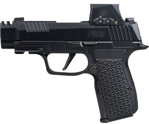 SIG Sauer P365 AXG Luxe .380 ACP Semi-Auto Pistol with 3.1-Inch Barrel and 12-Round Capacity and Black Finish