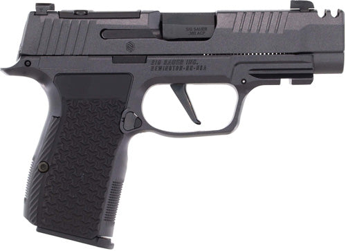 SIG Sauer P365 AXG Luxe .380 ACP Semi-Auto Pistol with 3.1-Inch Barrel and 12-Round Capacity and Black Finish
