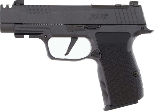 SIG Sauer P365 AXG Luxe .380 ACP Semi-Auto Pistol with 3.1-Inch Barrel and 12-Round Capacity and Black Finish