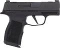 SIG Sauer P365X Mic Comp 9mm OR Semi-Auto Pistol with 3.1-Inch Barrel and 12-Round Capacity and Black Finish