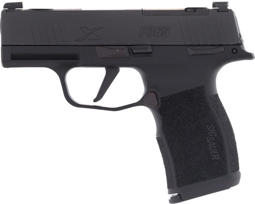 SIG Sauer P365X Mic Comp 9mm OR Semi-Auto Pistol with 3.1-Inch Barrel and 12-Round Capacity and Black Finish