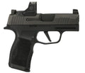 SIG Sauer P365X Mic Comp 9mm Semi-Auto Pistol with 3.1-Inch Barrel and 12-Round Capacity and Black Finish
