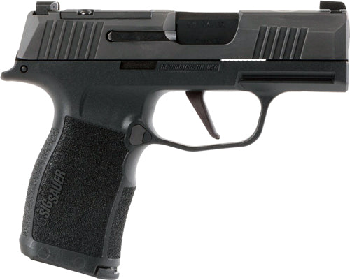 SIG Sauer P365X Texas Ranger 9mm Semi-Auto Pistol with 3.1-Inch Barrel and 12-Round Capacity and Black Finish