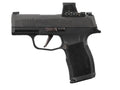 SIG Sauer P365X 9mm XRAY3 Semi-Auto Pistol with 3.1-Inch Barrel and 12-Round Capacity and Black Finish