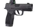 SIG Sauer P365X Macro 9mm XRAY3 Semi-Auto Pistol with 3.7-Inch Barrel and 17-Round Capacity and Black Finish