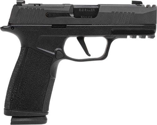 SIG Sauer P365X Macro 9mm Comp Semi-Auto Pistol with 3.1-Inch Barrel and 17-Round Capacity and Black Finish