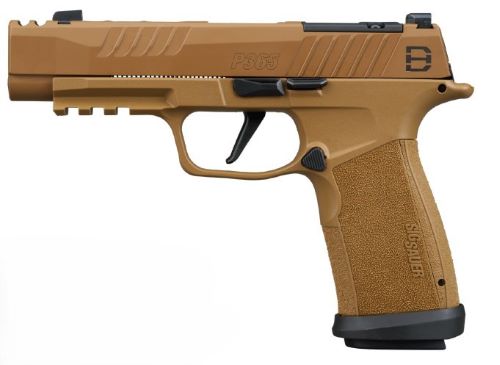 SIG Sauer P365 DH3 9mm XRAY3 Semi-Auto Pistol with 3.7-Inch Barrel and 21-Round Capacity and Coyote Finish