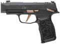 SIG Sauer P365 Xl Comp Rose 9mm Semi-Auto Pistol with 3.1-Inch Barrel and 12-Round Capacity and Black Finish