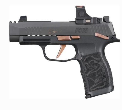 SIG Sauer P365 Xl Comp 9mm Semi-Auto Pistol with 3.1-Inch Barrel and 12-Round Capacity and Black Finish