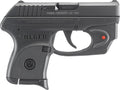 Ruger LCP .380 Auto with Red Viridian Laser and 6-Round Magazine