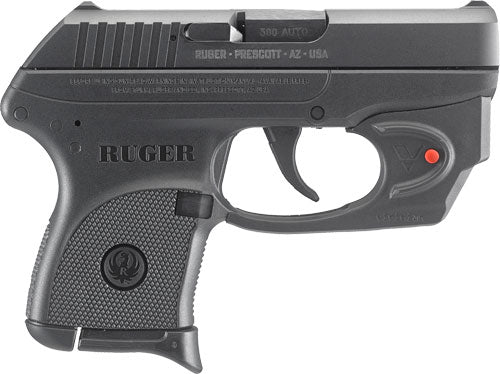 Ruger LCP .380 Auto with Red Viridian Laser and 6-Round Magazine