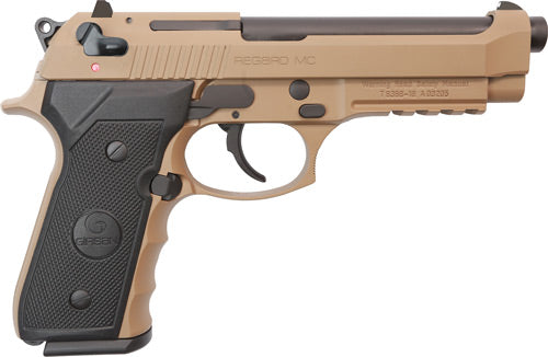 Girsan Regard 9mm Semi-Auto Pistol with 4.9-Inch Barrel and 18-Round Capacity and Flat Dark Earth Finish