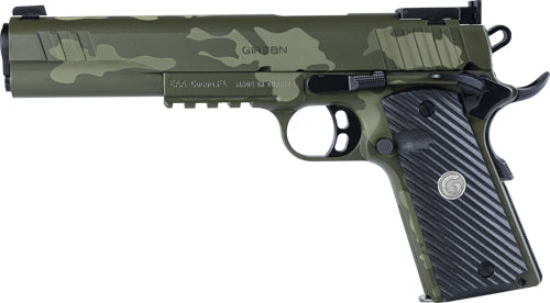 Girsan Mc1911S Hunter 10mm Semi-Auto Pistol with 9-Round Capacity and OD Green Finish