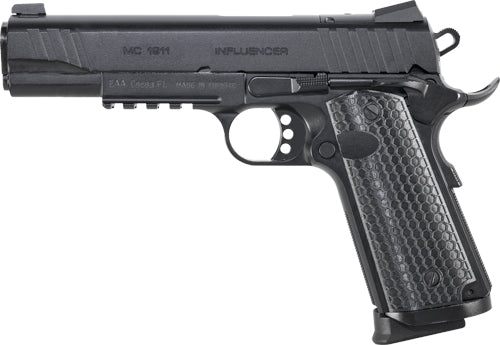 Girsan Mc1911S Influencer Govt .45 ACP Semi-Auto Pistol with 8-Round Capacity and Black Finish