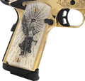 Girsan Mc1911 Deluxe Gold Govt .38 Super Semi-Auto Pistol with 10-Round Capacity