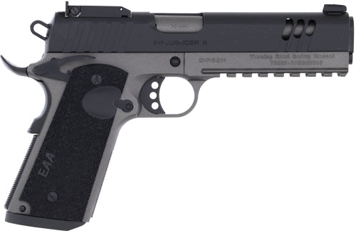 Girsan Mc1911S Influencer X 10mm Semi-Auto Pistol with 9-Round Capacity and Tungsten Finish