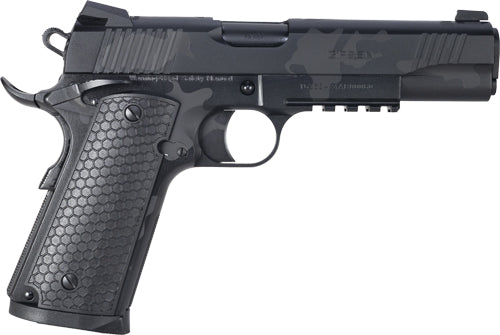 Girsan Mc1911S Untouchable .45 ACP Semi-Auto Pistol with 9-Round Capacity and Black Finish