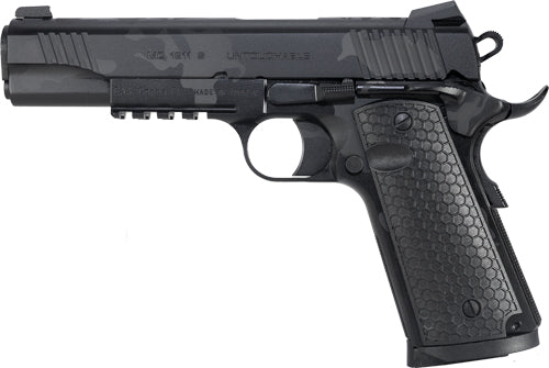 Girsan Mc1911S Untouchable .45 ACP Semi-Auto Pistol with 9-Round Capacity and Black Finish