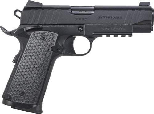 Girsan Mc1911 Untouchable .45 ACP Semi-Auto Pistol with 9-Round Capacity and Black Finish