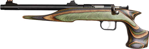 Chipmunk Pistol Hunter .22LR with Camo Laminate Stock and Fiber Optic Sights